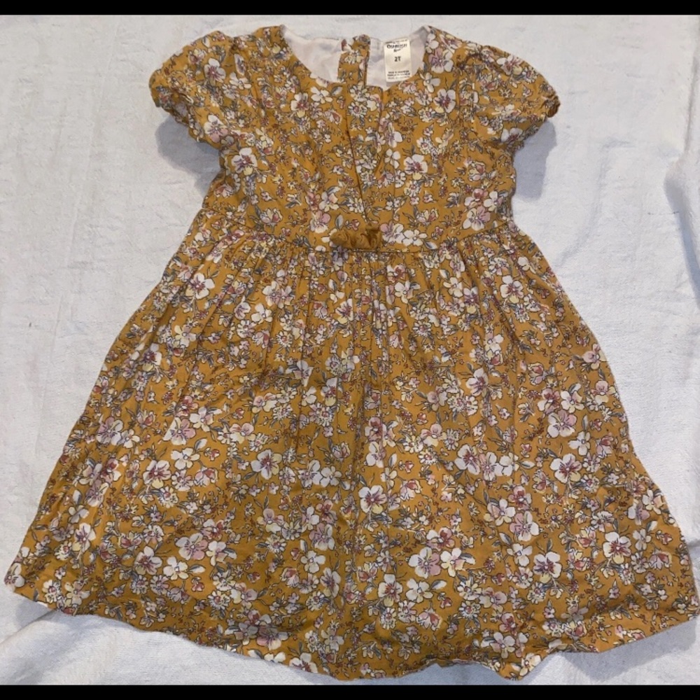 oshkosh floral dress 2T